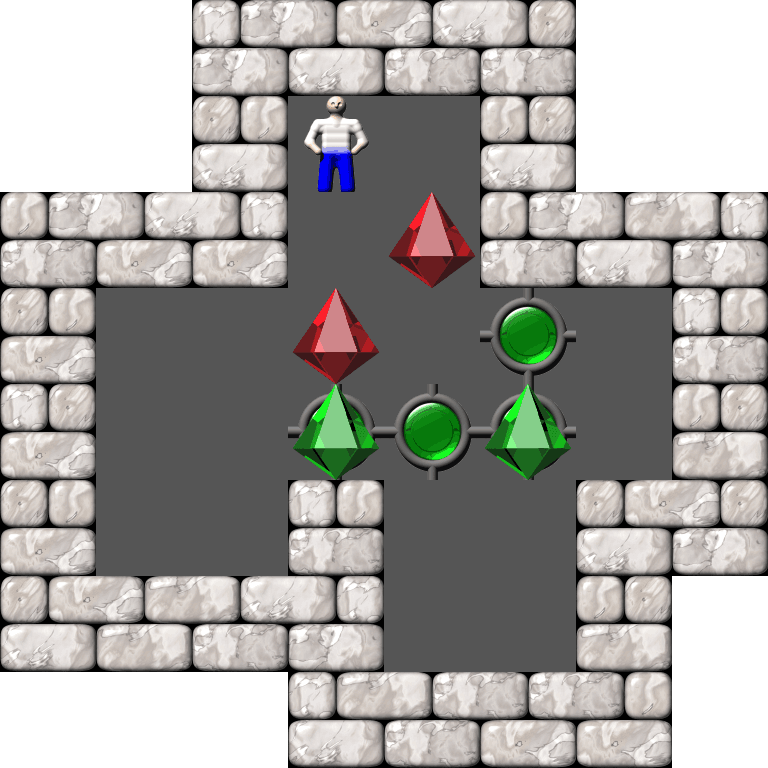 Sokoban Serg Belyaev 2 level 34